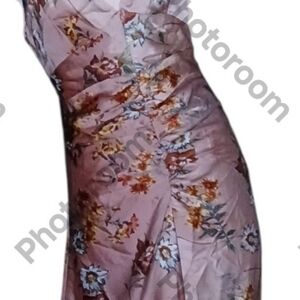 Floral Pink Maxi Dress